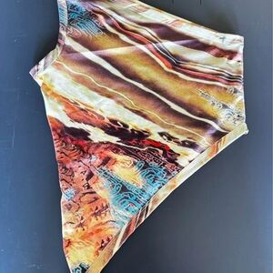 Abstract Multicolor Skirt